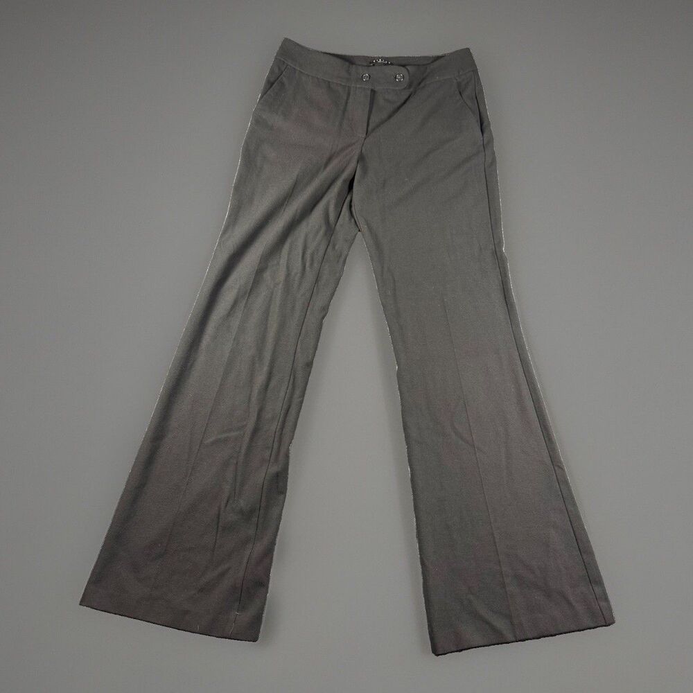 Sisley Italy Women's Wide Leg Dress Pants Trousers Black Size IT 44 US 8/10